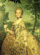 Anton Raphael Mengs maria luisa of parmathe princess of asturias china oil painting artist